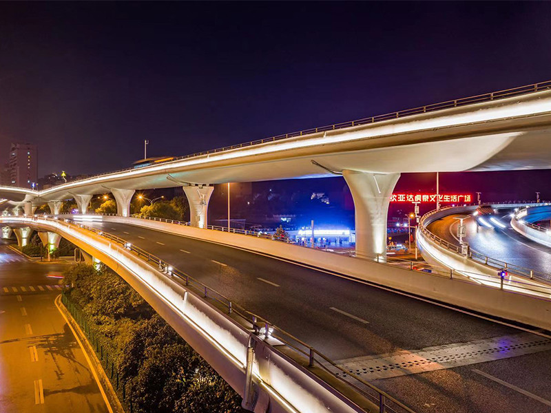 武汉卓刀立交桥亮化工程